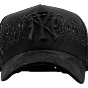 31 HATS NY NEGRA CRYSTALS